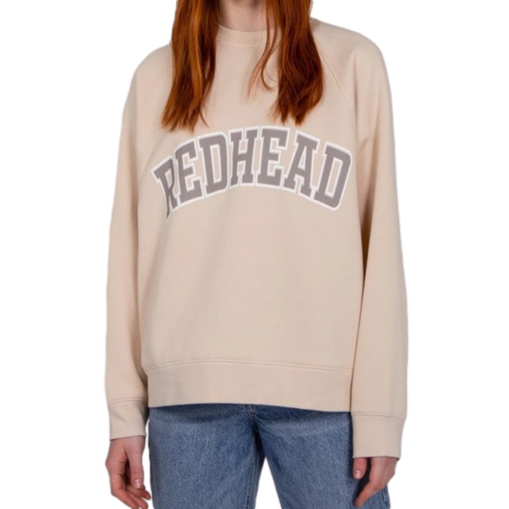 brunette the Label Redhead Not Your Boyfriend’s Crew Sweatshirt, Size S-M, M-L - Picture 1 of 9